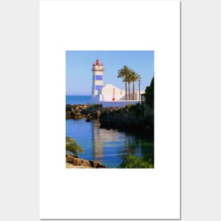 Cascais Lighthouse Posters and Art